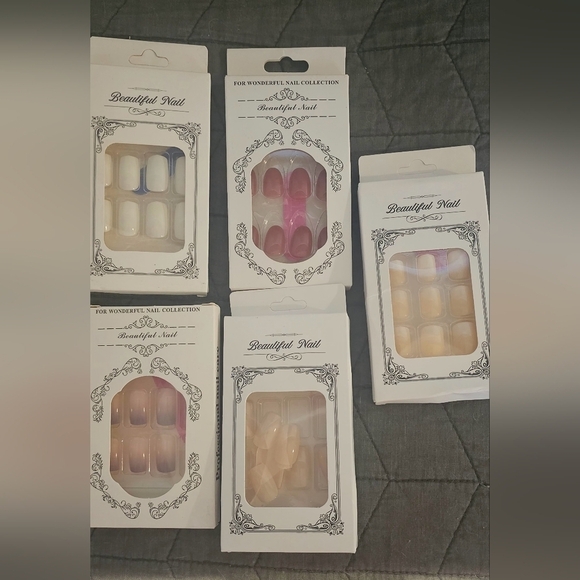 Other - 5 Sets of False Nail (Variety)